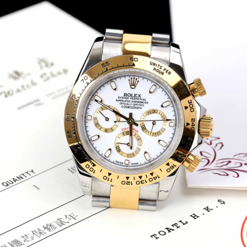 Rolex Watch Luxury Brand Design Fashion Type with Original Box and Certificate Oyster Perpetual Cosmograph Daytona