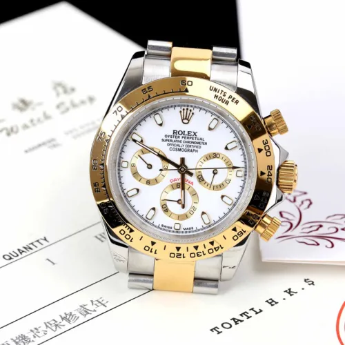 Rolex Watch Luxury Brand Design Fashion Type with Original Box and Certificate Oyster Perpetual Cosmograph Daytona