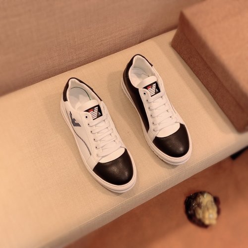 Armani Men Shoes Sneakers Fashion Design Luxury Brand Design
