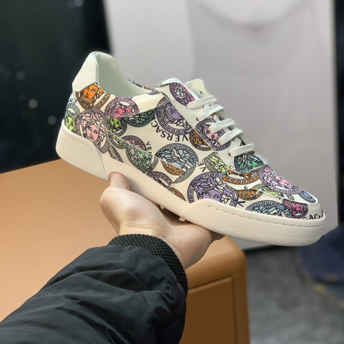 Versace Men Shoes Sneakers Fashion Design Luxury Brand