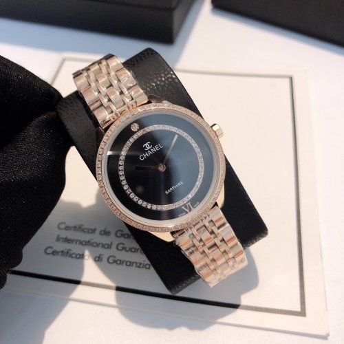 Chanel Watch Luxury Brand Design Fashion Type with Original Box