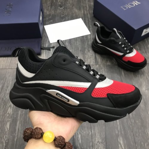Dior Men Women Shoes Luxury B22 Sneakers