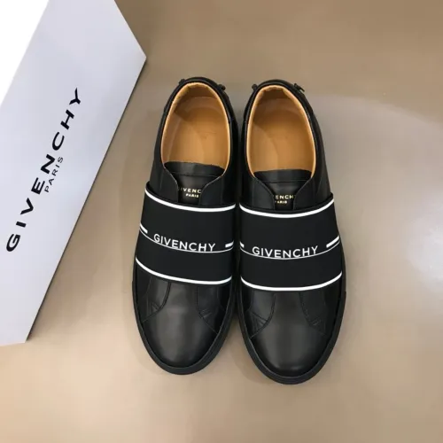 Givenchy Men Shoes Fashion Type Luxury Brand GIVENCHY SNEAKERS IN LEATHER WITH LATEX BAND with Original Box