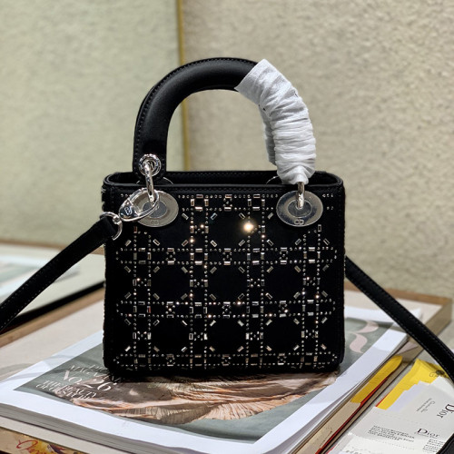 Dior Womens Bags Handbags Luxury Fashion LADY DIOR D-LITE BAG with Original Box