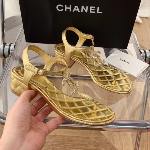 Chanel Womens Shoes Sandals Luxury Brand Sandals for Women with Original Box
