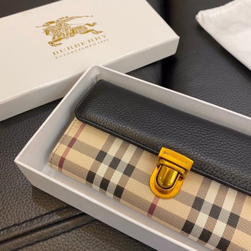 Burberry Mens Womens Bags Wallets Clutch Luxury Brand with Original Box