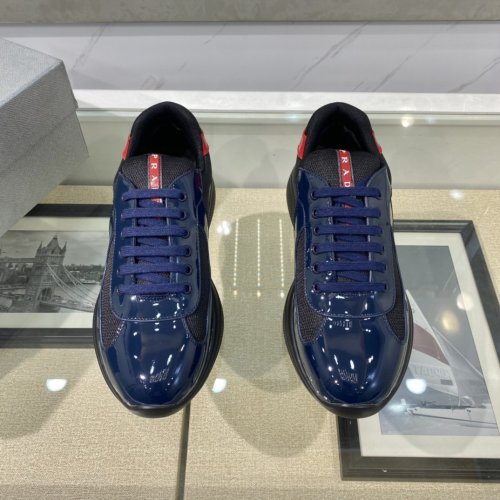 Prada Mens Shoes Sneakers Casual Shoes for Men Luxury Brand White Prada PRAX 1 sneakers with Original Box 4E3576_3LFV_F0009