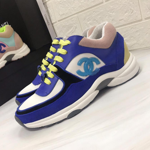Chanel Mens Shoes Sneakers Luxury Brand Sports Shoes Breathable Design with Original Box