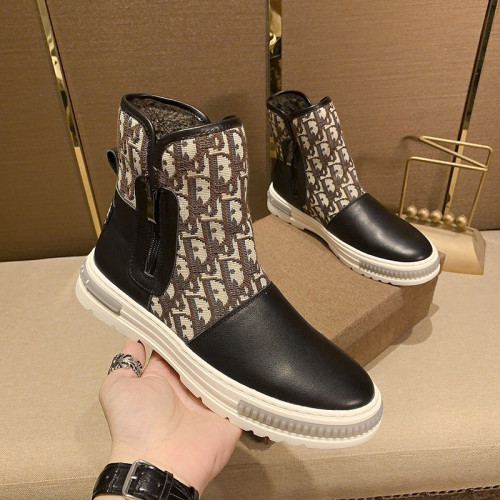 Dior Men Shoes Boots Fashion Design Luxury Brand Ankle Boots for Men with Original Box