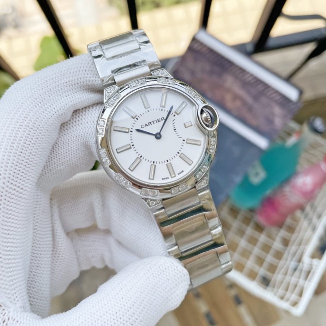 Cartier SA Watch Luxury Brand Design Fashion Type with Original Box