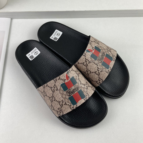 Gucci Mens Shoes Sandals Slides Slippers Luxury Brand Thick Sole Design with Original Box