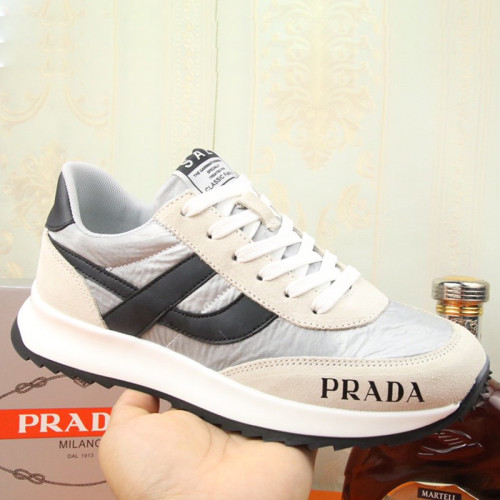 Prada Mens Shoes Sneakers Casual Shoes for Men Luxury Brand Breathable Fashion Sneakers with Original Box
