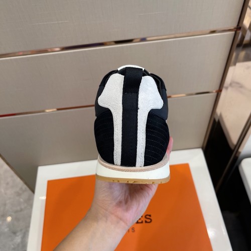 Hermes Mens Casual Shoes Fashion Sneakers Luxury Brand with Original Box