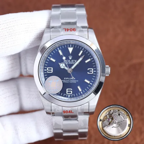 Rolex Watch Luxury Brand Design Fashion Type with Original Box and Certificate