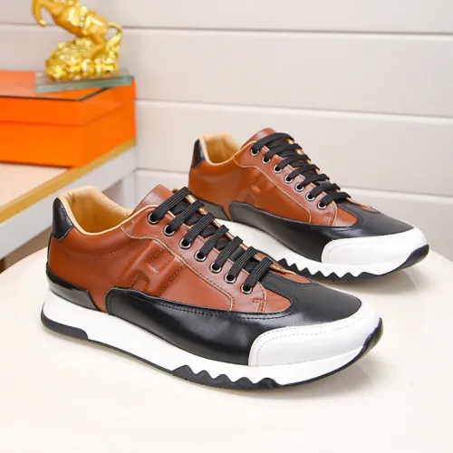Hermes Men Shoes Luxury Brand Fashion Shoes TRAIL SNEAKER