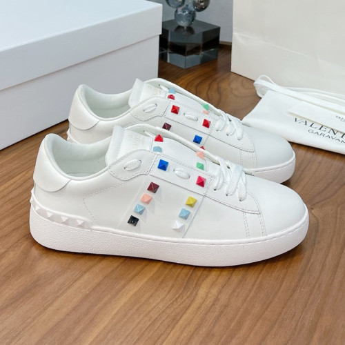 Valentino Men Shoes Fashion Design Luxury Brand OPEN SNEAKER WITH VLTN PRINT with Original Box WY0S0830BLUA01