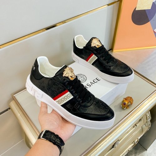 Versace Men Shoes Sneakers Fashion Design Luxury Brand