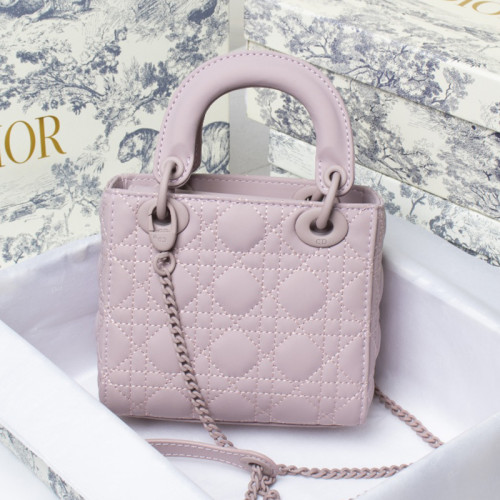Dior Womens Bags Handbags Luxury Fashion MINI LADY DIOR BAG M0505OWCB_M323 with Original Box