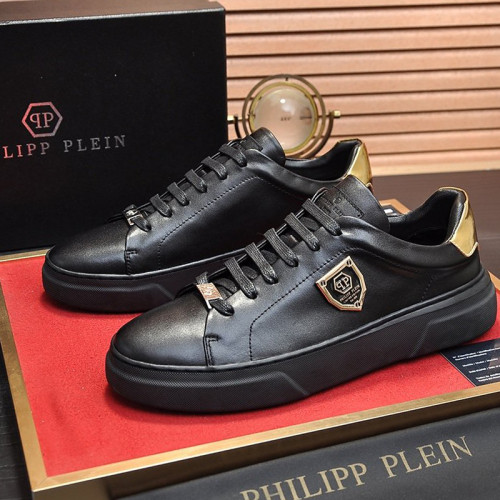 Philipp Plein Men Shoes Sneakers Low Top Sneaker Fashion Design Luxury Brand with Original Box