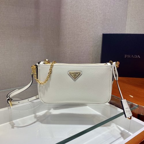 Prada Womens Bag Leather Shoulder Bag