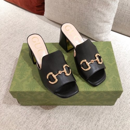 Gucci Women Shoes Women's Sandal with Horsebit 655412 BKO00 1000