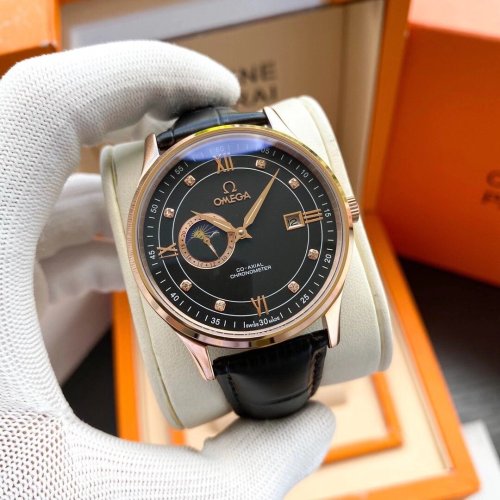 Omega Watch Luxury Brand Design Fashion Type with Original Box