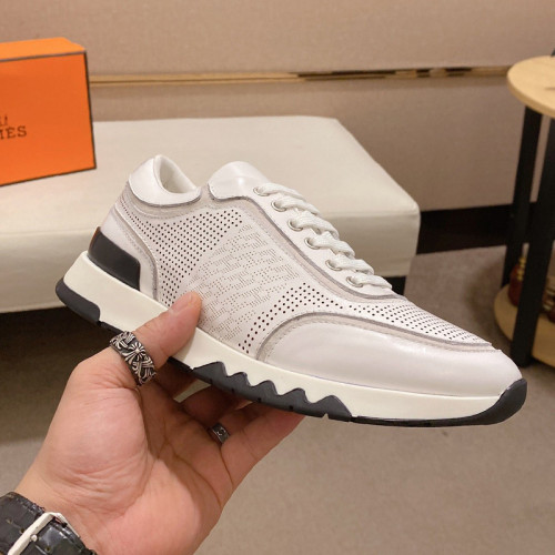 Hermes Mens Casual Shoes Fashion Sneakers Luxury Brand with Original Box