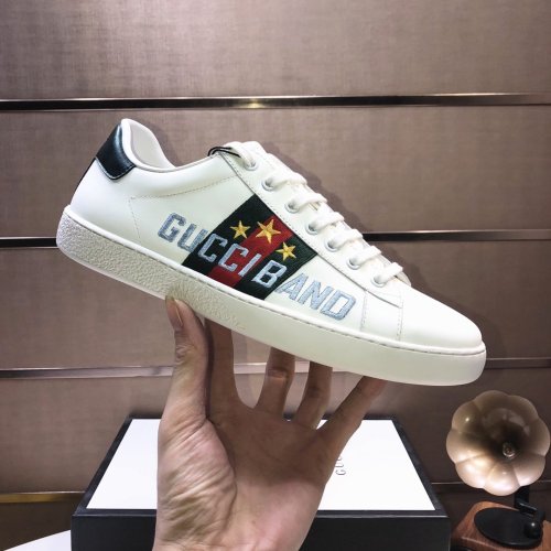 Gucci Womens Shoes Fashion Sneakers Lace-Up Luxury Brand Women's Ace Embroidered Sneaker with Original Box