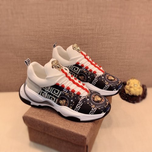 Versace Men Shoes Sneakers Fashion Design Luxury Brand