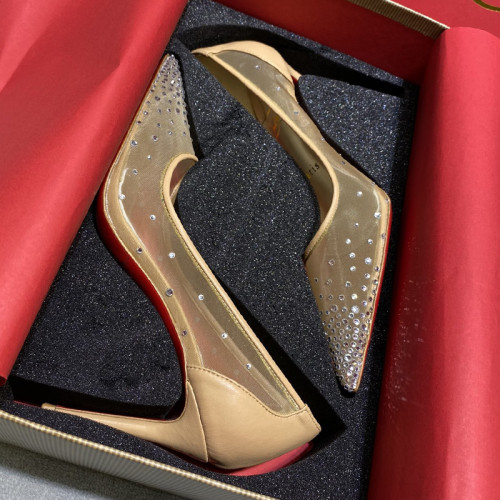 Christian Louboutin Women Shoes Pumps Luxury Brand Red Bottom Design with Original Box