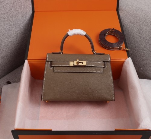 Hermes Womens Bags Handbags Luxury Brand Fashion Hermès Kelly Mini Kelly Second Generation Totes