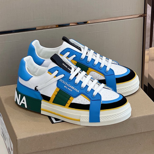Dolce&Gabbana Womens Shoes Sneakers Luxury Brand Calfskin Custom 2.Zero sneakers CS1973AQ7118B441