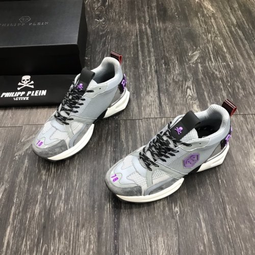 Philipp Plein Men Shoes Low Top Sneaker Fashion Design Luxury Brand