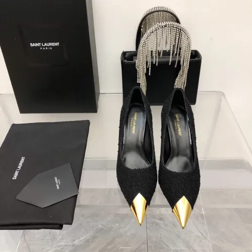 Saint Laurent YSL Womens Shoes Pumps Luxury Brand Fashion Shoes For Wedding or Party with Original box 8cm Heel