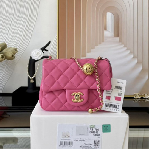 Chanel Womens Bags Crossbody Bag Classic Handbag CF Mini Luxury Brand with Original Box