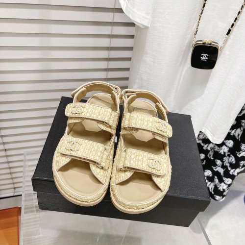 Chanel Womens Shoes Sandals Slippers Luxury Brand Design with Original Box