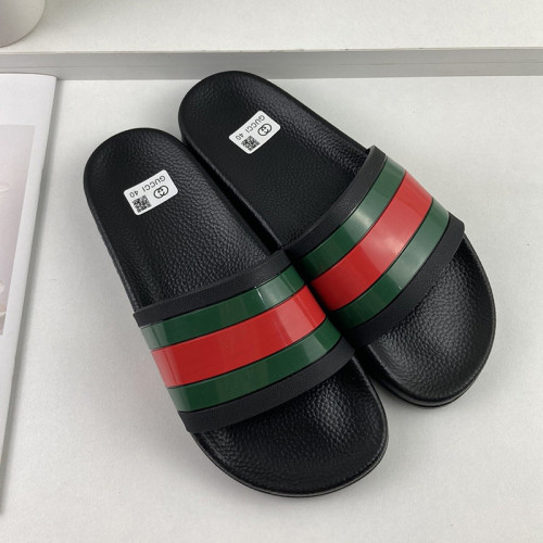Gucci Mens Shoes Sandals Slides Slippers Luxury Brand Thick Sole Design with Original Box