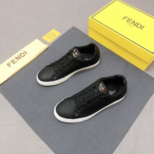 Fendi Mens Shoes Fashion Sneakers Luxury Brand Casual Shoes for Men with Original Box