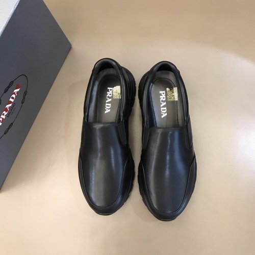 Prada Mens Shoes Sneakers Casual Shoes for Men Luxury Brand Breathable Fashion Sneakers with Original Box