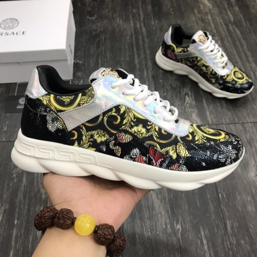 Versace Men Shoes Sneakers Fashion Design Luxury Brand