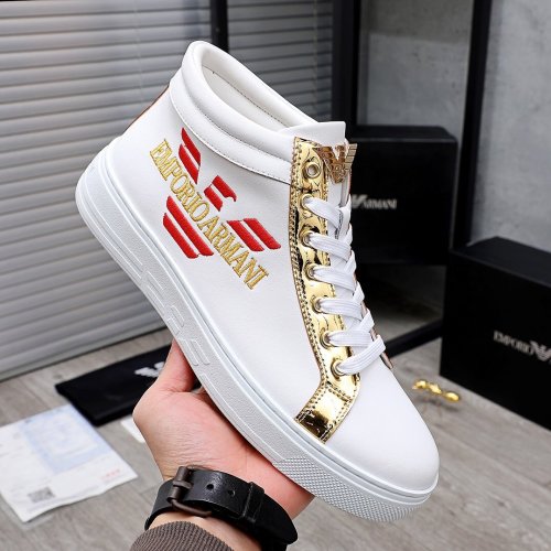 Armani Men Shoes Sneakers Fashion Design Luxury Brand Design