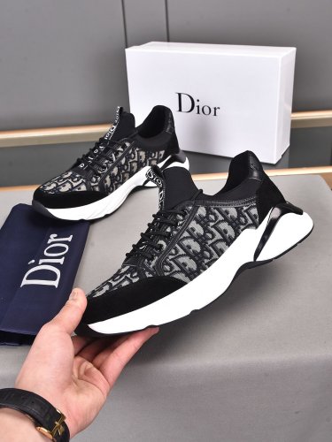 Dior Mens Shoes Sneakers Luxury Brand Breathable Design Casual Shoes for Men with Original Box