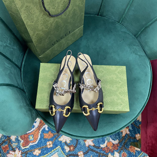 Gucci Womens Shoes Slingbacks