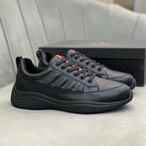 Prada Mens Shoes Sneakers Casual Shoes for Men Luxury Brand Breathable Fashion Sneakers with Original Box