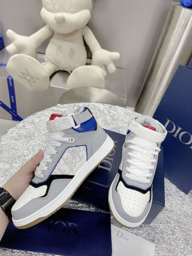 Dior Men Shoes Sneakers Luxury B27 Sneaker Fashion Sneakers Lace-Up with Original Box