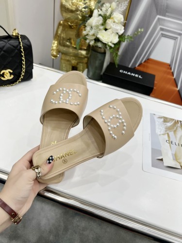 Chanel Womens Shoes Sandals Slippers Luxury Brand Design with Original Box