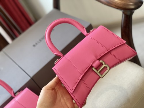 Balenciaga Womens Bags HOURGLASS XS S TOP HANDLE BAG with Original Box