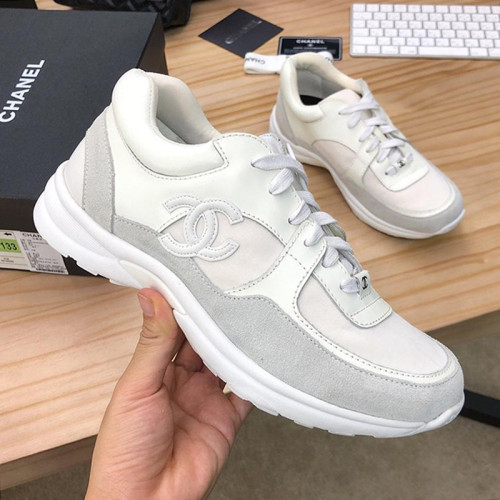 Chanel Mens Shoes Sneakers Luxury Brand Sports Shoes Breathable Design with Original Box