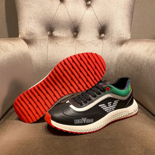 Armani Men Shoes Sneakers Fashion Design Luxury Brand Design