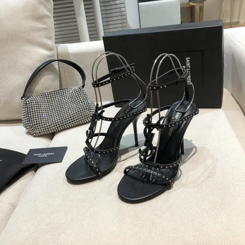 Saint Laurent YSL Womens Shoes Sandals High Heel 10.5cm